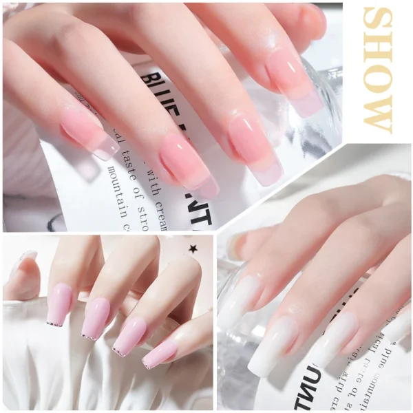 Acrylic Nails Kit With Lamp, Drill, Gel Polish, Manicure Tools - Image 4