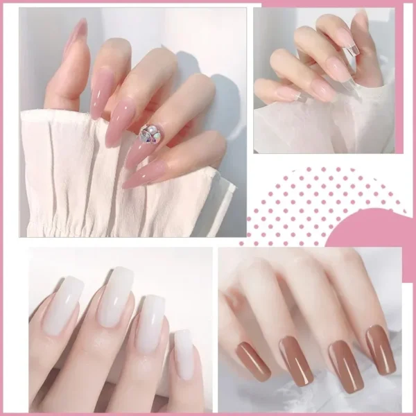 Acrylic Nails Kit Poly Gel Set With UV LED Lamp Extension Tools - Image 8