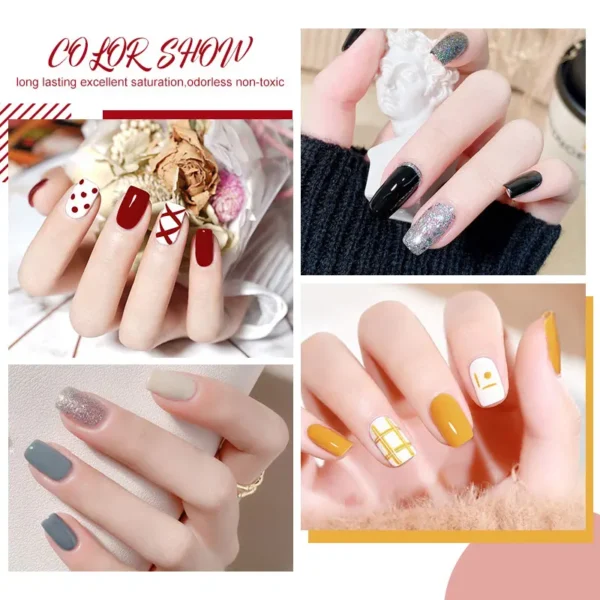 Acrylic Nails Kit 54W LED Lamp Electric Manicure Machine Set - Image 5