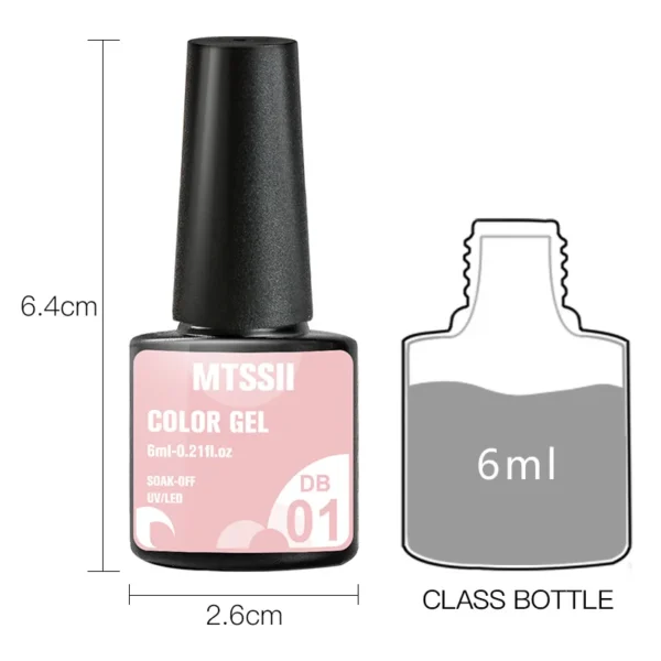 Acrylic Nails Kit - 40/24Pcs Colorful Gel & Glitter Polish Set - Image 3
