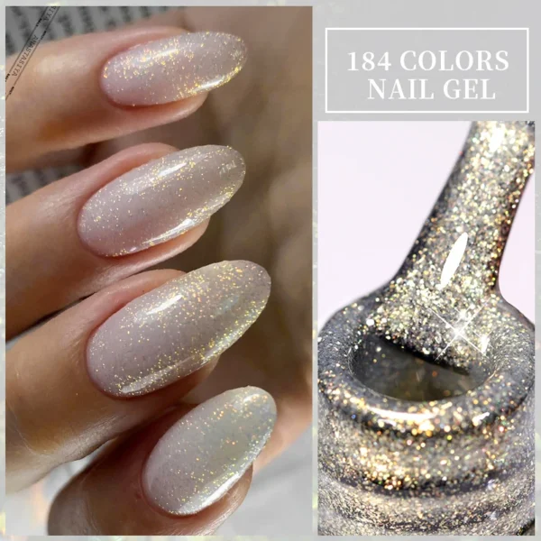 Acrylic Nails Kit 6Pcs Autumn Winter Gel Polish Manicure Set - Image 3