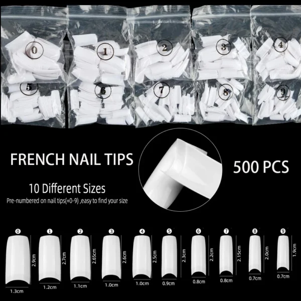 Acrylic Nails Kit Professional Set with Powder, Glitter, Tools - Image 6