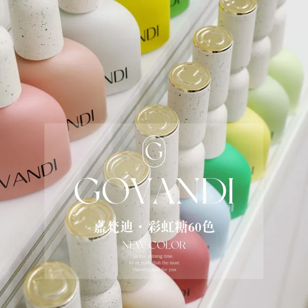 Acrylic Nails Kit With 60 Macaron Gel Colors, UV Polish - Image 8
