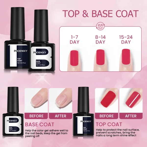 Acrylic Nails Kit With UV LED Lamp And Gel Polish Set - Image 8