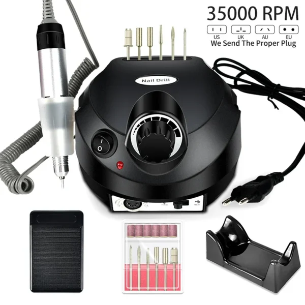 Acrylic Nails Kit Gel Polish Set With UV LED Lamp Dryer Tools - Image 5