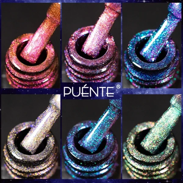 Acrylic Nails Kit Cat Eye Magnetic Gel Polish Set Soak Off Varnish - Image 9