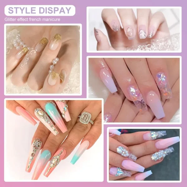 Acrylic Nails Kit With Powder, Liquid Monomer, Extension Tools Set - Image 9