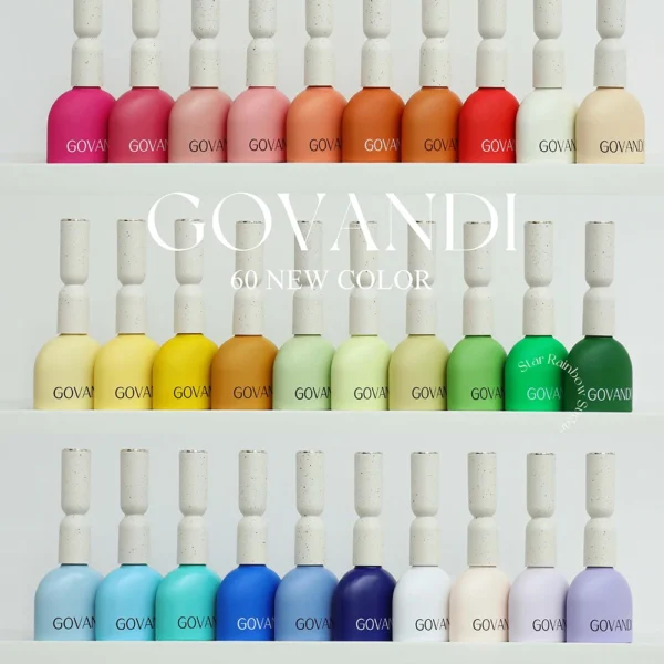 Acrylic Nails Kit With 60 Macaron Gel Colors, UV Polish - Image 4