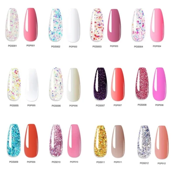 Acrylic Nails Kit With UV LED Lamp Dryer And Manicure Tools - Image 5
