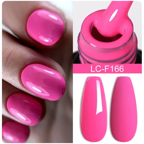 Acrylic Nails Kit Pink Purple Gel Polish Set UV LED Varnish - Image 2