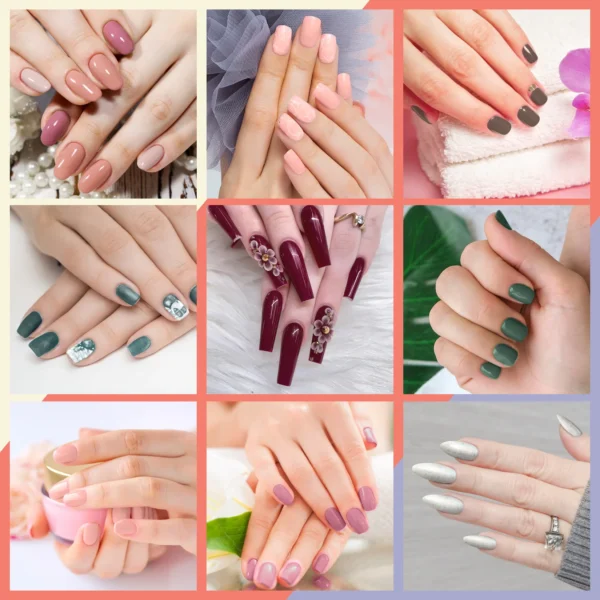 Acrylic Nails Kit With UV LED Lamp And Gel Polish Set - Image 4